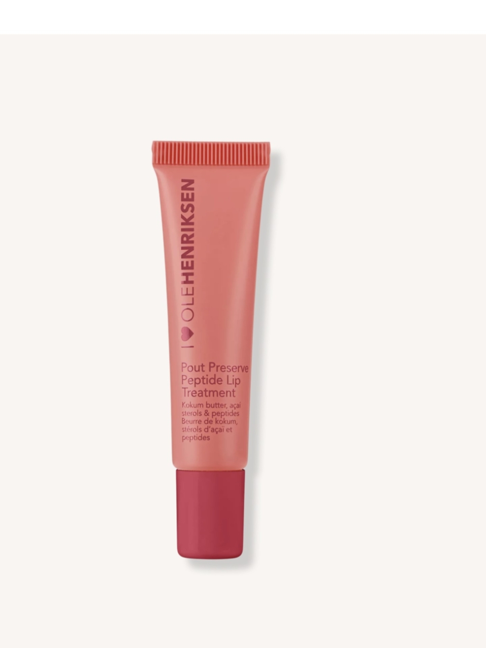 Ole Henriksen Pout Preserve Peptide Lip Treatment In Strawberry Sorbet NIB